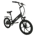 thumbnail image 1 of SWFT R.X Electric Lightweight Bike for Adults- 25 Miles Max Range, 20mph Max Speed, 20” Tires, 3 Level Pedal Assist, LED-Display, EBike Black, 1 of 5