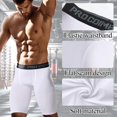 thumbnail image 3 of Mens Compression Shorts Sports Running Tights Underwear Athletic Workout Spandex Base Layer Short for Biker Training, 3 of 7