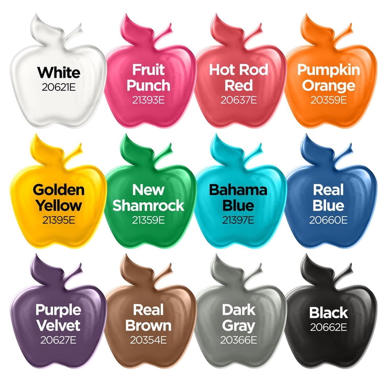 Apple Barrel Gloss Acrylic Paint Set, 12 Vibrant Colors photo 5