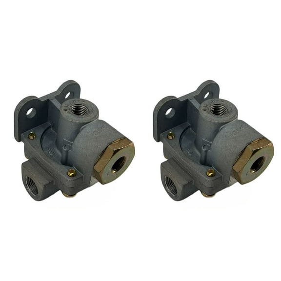 Set of 2 QR-1C Quick Release and Double Check Valve (Replaces Bendix 289714)