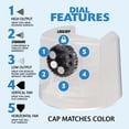 thumbnail image 3 of Clear, Rust-Oleum American Accents 2X Ultra Cover 5-in-1 Gloss Spray Paint-398805, 12 oz, 3 of 9