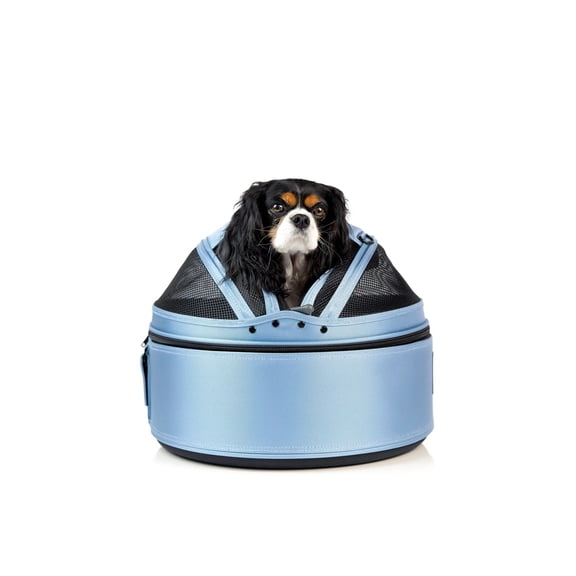 Sleepypod Mobile Pet Bed — Multi-use Travel Pet Bed, Crash-Tested Car Seat, & Carrier for Dogs and Cats up to 15 Pounds (Sky Blue)