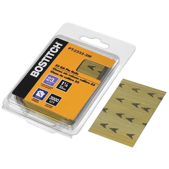 BOSTITCH PIN NAIL STL 23GA 300