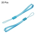 thumbnail image 3 of Unique Bargains 15cm Portable Item Nylon Cord Lanyards Hand Wrist Strap String Lake Blue 20 Pack, 3 of 6