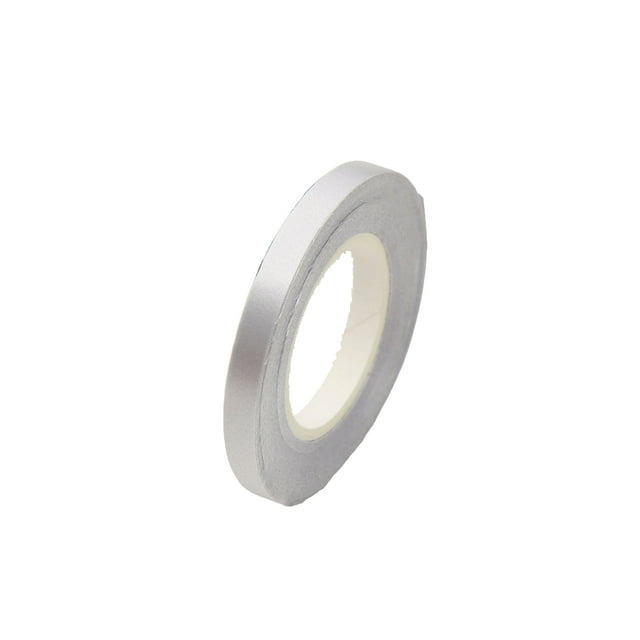 ziyahi Glitter Ribbons Curling Roll Decorative Multi-Purpose Gift Wrapping Crafting Pieces Wedding Accessories for Embellishments white silver gray