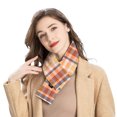 thumbnail image 5 of Odeerbi Smart Heated Scarf for Men Women Comfortable Plaid Warming Neck Wrap Scarf Winter USB Rechargeable Neck Warmer Lattice Print Protection Warm Heating Scarf Yellow, 5 of 7
