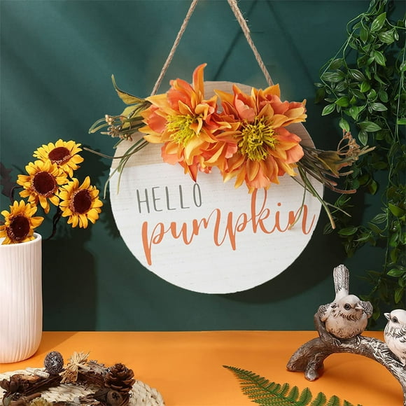 Up to 60% off Gifts Viflosae Welcome House Decoration Wall Hanging Garland Wooden Sign Pendant Save more on weekly flyer features