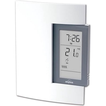 Honeywell Home Aube TH140-28-01-B Hydronic Heating 7-Day Programmable Thermostat,White and Gray