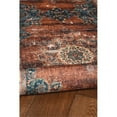 thumbnail image 5 of Linon Washable Foley Polyester 2'x3' Rug in Brown, 5 of 18