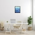 thumbnail image 2 of Stupell Industries Blue Mountains Trees Scenery Shining Stars Sky Painting Jet Black Floating Framed Canvas Print Wall Art, Design by Arrolynn Weiderhold, 2 of 5