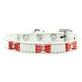thumbnail image 4 of Dog, Puppy  Pet Widget Fashion Collar, "Red Glitter Bow", 4 of 9