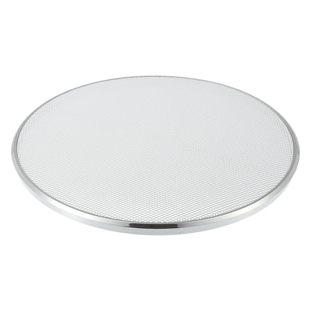 Unique Bargains 1 Pcs 6" Car Speaker Grills Cover Mesh Audio Subwoofer Protector Plating Silver Tone White