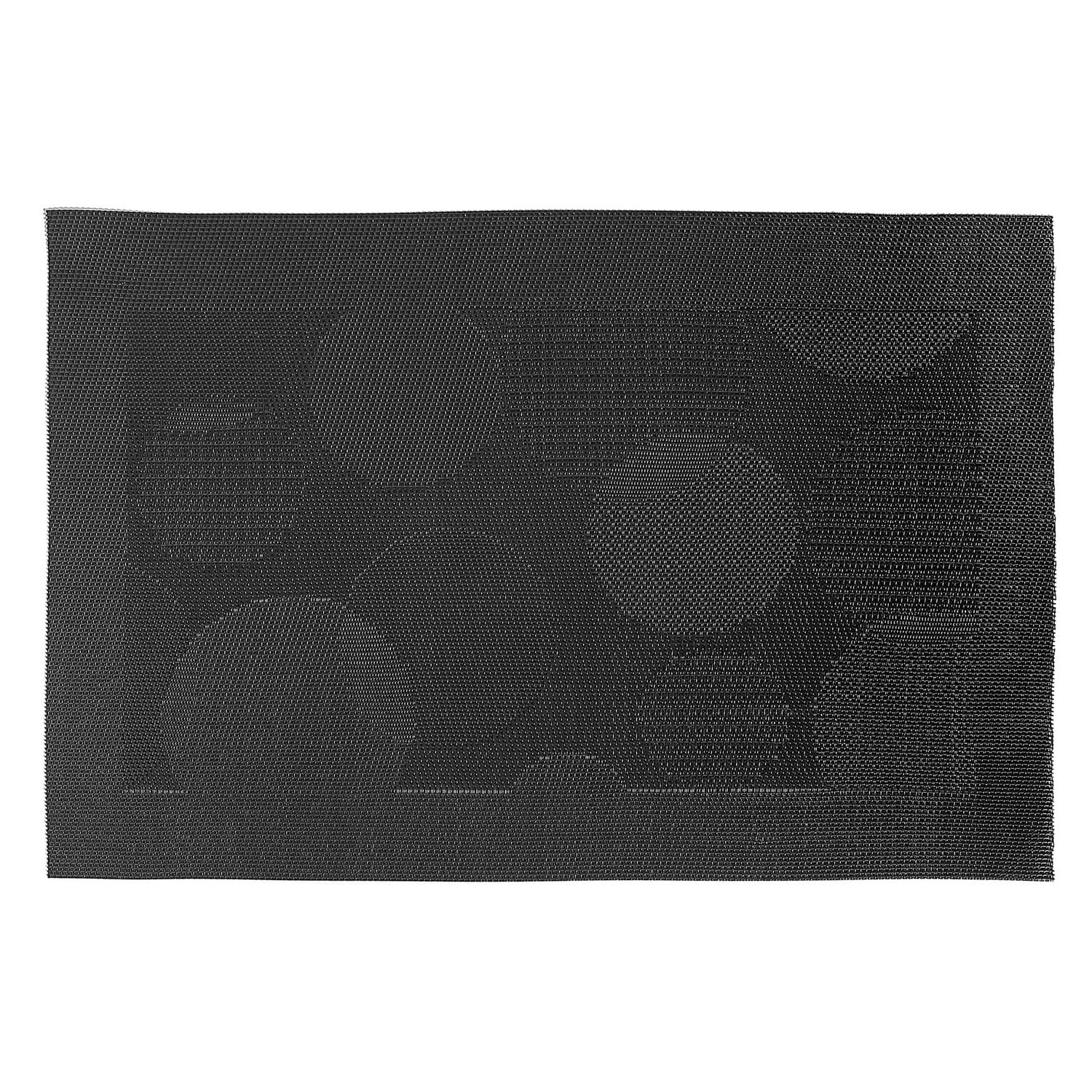 Plateau De Vinyle (Bulles) (Noir) - Ensemble De 12