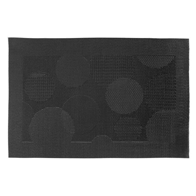 Plateau De Vinyle (Bulles) (Noir) - Ensemble De 12