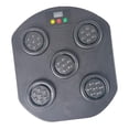 thumbnail image 1 of Máquina de boxeo, música, boxeo, objetivo de pared, niños y adultos, hogar, fácil instalación, almohadilla de boxeo, entrenador de boxeo musical para Negro, 1 of 8