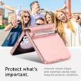 thumbnail image 4 of Compatible Samsung Galaxy Z Flip 5 Case with S Pen, All-Inclusive  Hinge Protection + Tempered Glass Screen Protector Cover Case for Samsung Galaxy Z Flip 5 5G 2023 (Pink), 4 of 7