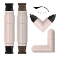 thumbnail image 1 of Set de sellos delineadores de ojos Bekoeen, lápiz de gel marrón y negro, 2 unidades, 1 of 7