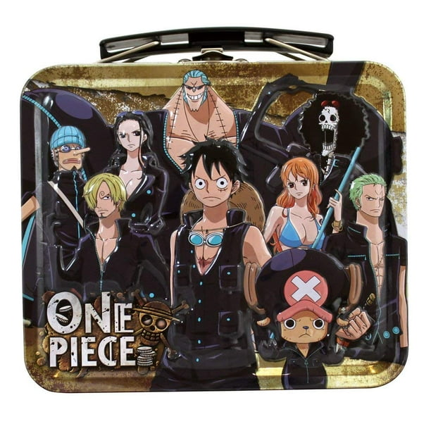 One Piece Film Gold Mini Tin Lunch Box