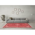 thumbnail image 3 of Ahgly Company Indoor Rectangle Medallion Red Traditional Area Rugs, 7' x 10', 3 of 4