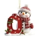 thumbnail image 2 of Adornos navideños, adornos navideños, regalos navideños, 26 letras, decoración para árbol de Navidad, colgante, adornos para árbol de Navidad, adornos navideños DIY, decoración navideña, decoración co, 2 of 9