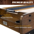 thumbnail image 4 of 12 ft. Coventry Shuffleboard Table, Includes Accessories by Barrington Billiards, 4 of 8