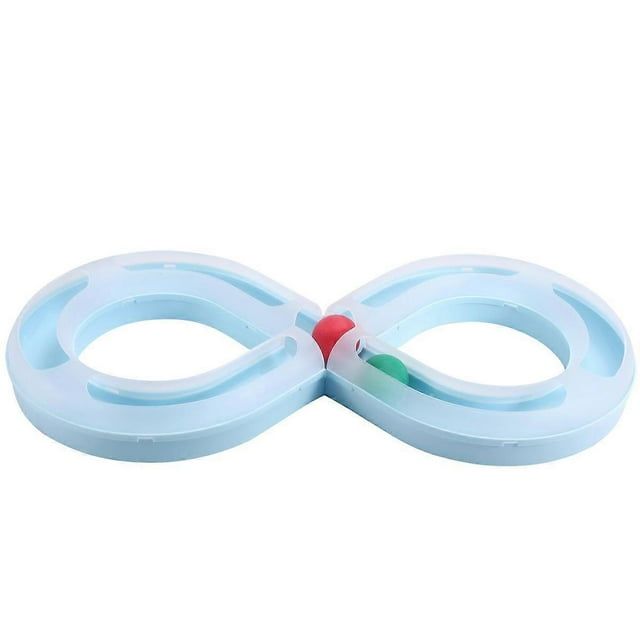 Household Cat Toy Turntable Cat Teasing Small Cat Tunnel Supplies Turntable Pet Turntable