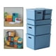 thumbnail image 1 of Caja de almacenamiento Macarena portátil con tapa organizador de Juguetes azul mini estuche de almacenamiento, 1 of 8