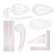 thumbnail image 2 of Juego De Reglas A Medida, Regla De Costura, Regla Multiusos De 9 Piezas L Regla De Curva De Costura A Medida Para Coser ANGGREK Tailor Ruler Set, 2 of 8