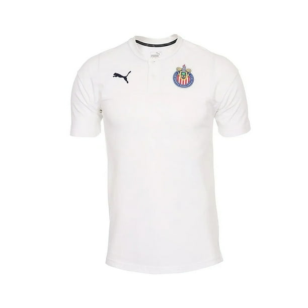 Playera Polo Puma Casual Mao Chivas Hombre 75591205 Puma 275591205/HOMBRE/BLANCO