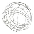 thumbnail image 1 of Cheungs 5051 Silver Abstract Round Wall Art, 1 of 1