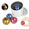 Metal Football Fidget Spinner Soccer Ball Hand Finger Alloy EDC Desk Toys Stress Relief Gyro w/ Box for kids Adults Gifts