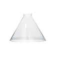 thumbnail image 7 of B&P Lamp® Clear Glass Deep Cone Shade with 7 Inch Bottom Diameter and 2 1/4 Inch Lipped Top Fitter, 7 of 7