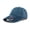 Dark Blue, variant on TOPTIE 6 Panel Washed Denim Baseball Cap - Black Mid Profile Adjustable Unisex Hat, Daily Wear, Sun Protection Cap