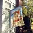 thumbnail image 2 of Summer Teddy Bear and Cat on Beach Flag Canvas House Size, 2 of 4