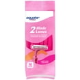 thumbnail image 1 of Equate Twin Blade Disposable Razors for Women, 1 of 5