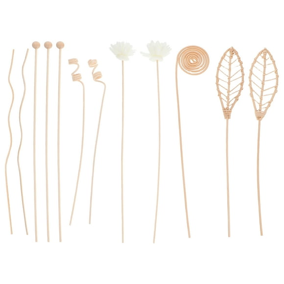 12Pcs Diffuser Oil Sticks Aroma Diffuser Sticks Air Quality Enhancement Office Use
