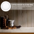 thumbnail image 2 of Shisuyan Coffee Maker Accessories Silicone White 8Pcs 2.5X2.5X0.1In, 2 of 8
