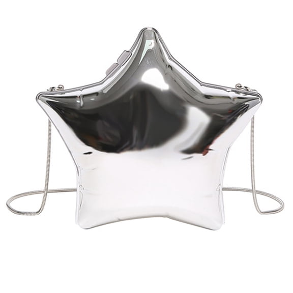 Star Shape Crossbody Bag for Women Bag Acrylic Shoulder Bag Evening Clutch Purse Shopping Dating Bag