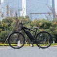 thumbnail image 4 of 28" offroad Electric Bike for Adults, 750W Bafang Motor, 52V 15Ah Removable Battery, Professional Torque Sensor, 28MPH & 65 Miles Range, Shimano 9-Speed & Hydraulic Disc Brakes, Crazybird T9, 4 of 6