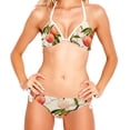 thumbnail image 2 of Peach Detachable Sponge Adjustable Strap Bikini Set Two-Pack Swimsuits for All Occasions, 2 of 6