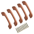 thumbnail image 6 of Shuliwen Pull Handle 5 Set of Kitchen Cabinet Furniture Handles Solid Wooden Cabinet Handles, 6 of 9
