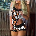 thumbnail image 2 of Conjunto de pijama sin mangas de Halloween para mujer Cami y pantalones cortos Estampado Pijama de 2 piezas Fridja  fhjkhfk456410, 2 of 4