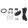 thumbnail image 1 of Kit de cuerda de anclaje para kayak con anillo de nailon y guardacabos de acero. Línea de anclaje para kayak, barco, pesca y camping., 1 of 14