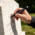 thumbnail image 5 of Tombstone Marker Pen Quick Dry, Oil Based Paint Pens for Tombstone Repair, Waterproof Paint Pens for Stone Tombstone Repair (Black), 5 of 6