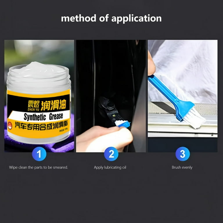 best sunroof lubricant Amazon.com: PWEOW Automobile Sunroof Grease 3.53 oz for Car Sunroof, Hinge,  Seat Slide, for Greasing Cleaning The Track on and Reducing Noise, with  Cleaning Cloth, Tapered Applicator and Brush : Automotive main image 1