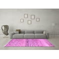thumbnail image 3 of Ahgly Company Indoor Rectangle Abstract Purple Modern Area Rugs, 6' x 9', 3 of 4