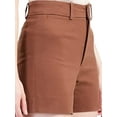 thumbnail image 4 of Lucakuins - Pantalones cortos ajustados de verano para mujer, color sólido, cintura alta, elásticos, informales, con bolsillos Lucakuins moda, 4 of 6