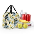 thumbnail image 6 of Lsque Bees Collecting Nectar Pattern Lunch Bag Women/Men Insulated Lunch Box,Small Leakproof Cooler Food Lunch Containers Reusable High Capacity Lunch Tote Bags, 6 of 6