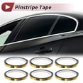 thumbnail image 3 of Cinta de Franjas Unique Bargains 164.04ft x 0.2" Calcomanías de Franjas para Coche, Motocicleta y Barco, Calcomanías de Franjas de Carreras Oro Espejo 6 Pcs, 3 of 7