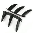 thumbnail image 3 of Rear Bumper Canard, Simple Installation Durable Impact Resistant Rear Bumper Splitter 2pcs  For Car, 3 of 8